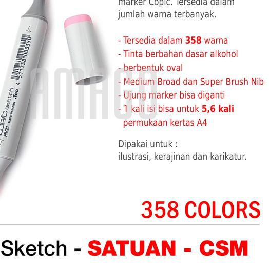 Bút Đánh Dấu Vẽ Tranh Copic