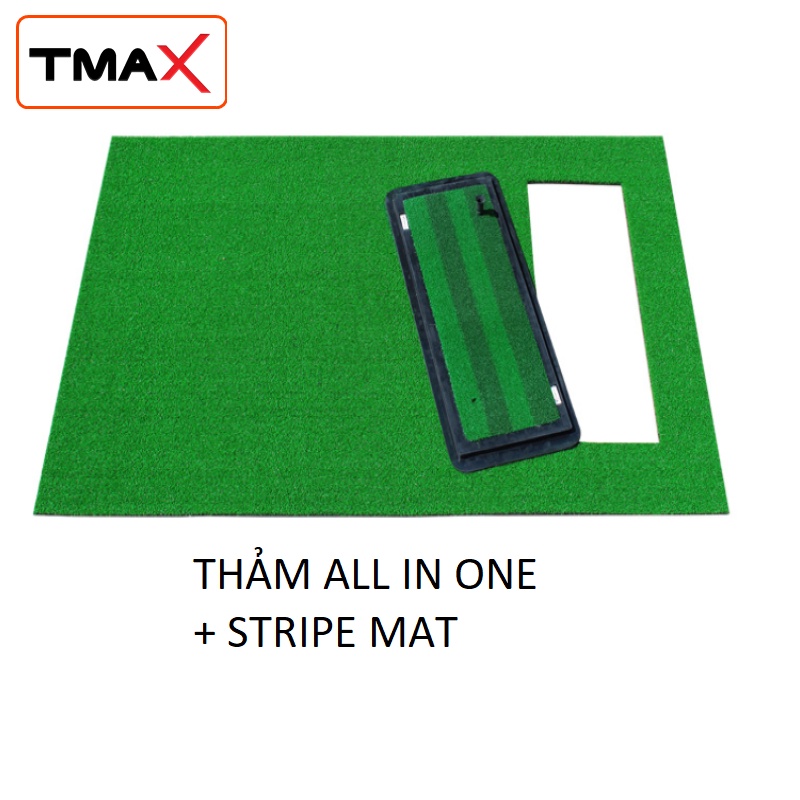 Thảm tập Golf tại nhà TMAX chế độ Fairway mang lại cảm giác đánh bóng như sân thực tế