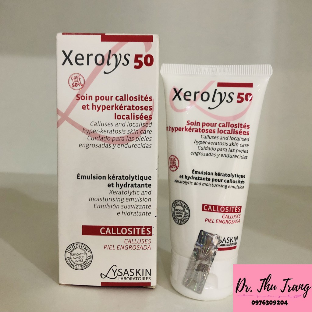 Kem dưỡng tiêu sừng và dưỡng ẩm mạnh XEROLYS 50