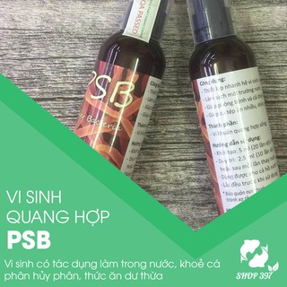 Vi sinh quang hợp PSB làm trong nước, khoẻ cá