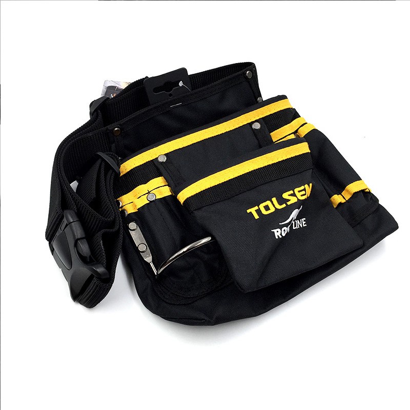 Túi Đựng Dụng Cụ Đeo Hông 11 Ngăn Cao Cấp Tolsen 80120 thiết bị, đồ dùng cơ khí, thợ điện