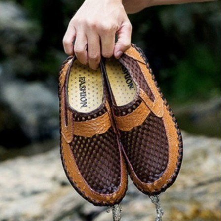 Giày Lội Nước - Giày Đi Câu Cá - Giày Lưới Chịu Nước - Giày đi thoáng khí mùa hè
