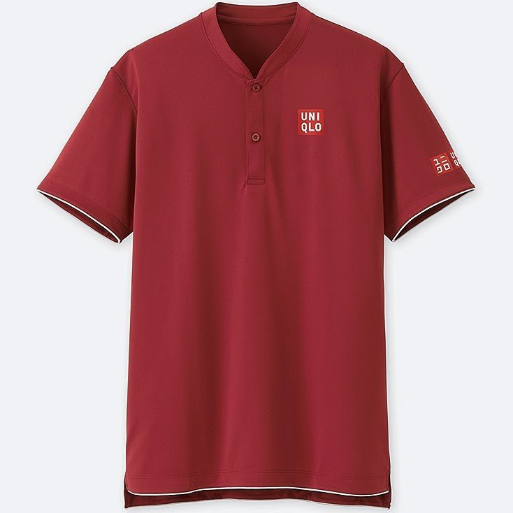 Áo đấu tennis Roger Federer đỏ
