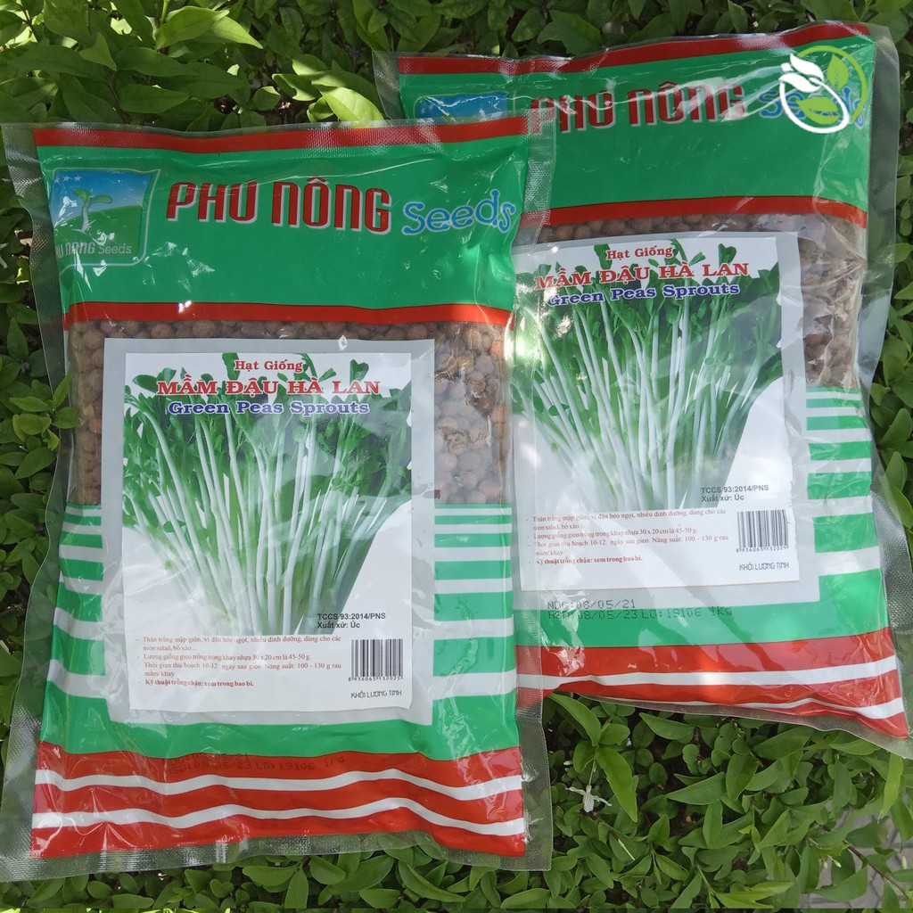 Hạt Giống Mầm Đậu Hà Lan Phú Nông - Gói Lớn 1kg
