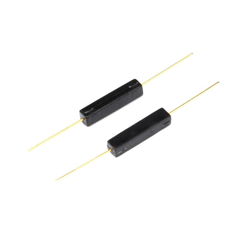 MCIGICM 200pcs plastic reed switch type 2 * 14mm normally open magnetic switch anti-vibration GPS-14A