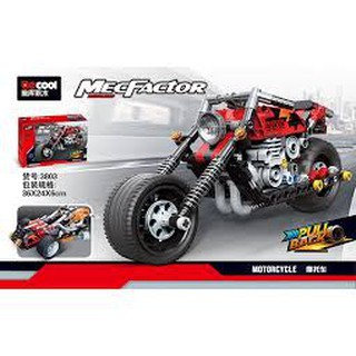 Đồ chơi xếp hình xe máy 3D