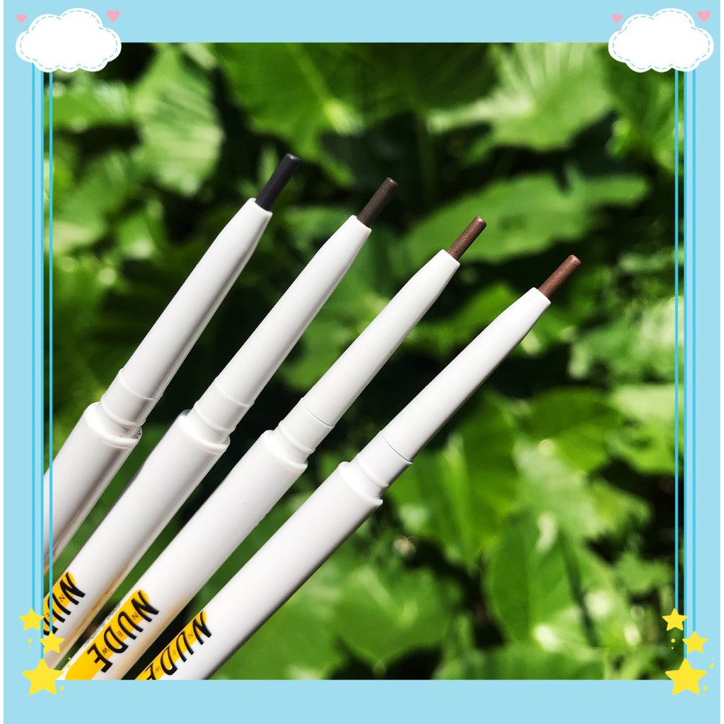 🍓Bút chì kẻ lông mày hai đầu kháng nước có vitamin E