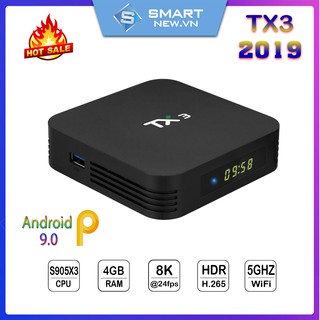Android TV Box Tx3 Plus CPU S905X3 - Ram 2GB - Bộ nhớ 16GB - Android 9.0