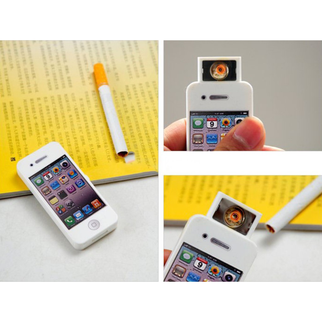 Hột quẹt iphone sạc điện không dùng ga