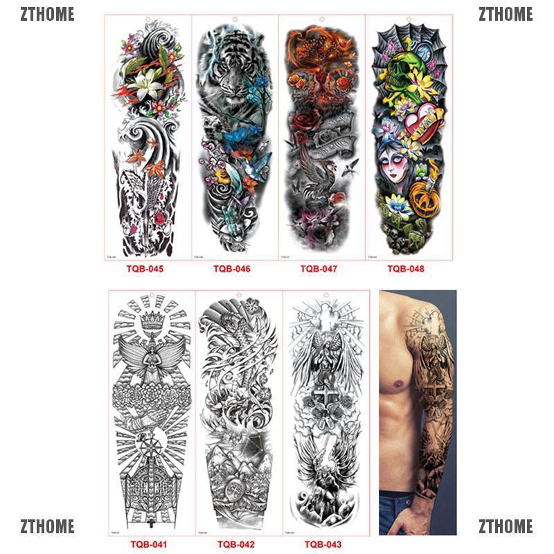 Hình Xăm Dán 3D Tạm Thời Chống Nước Cho Nam