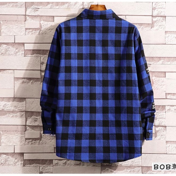 Áo sơ mi, áo Caro Nam Nữ FLANNEL phong cách Hàn Quốc sản phẩm ưa chuộn hiện nay-fashion.best