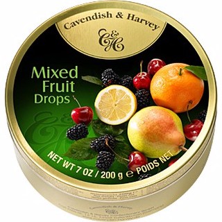 Kẹo Trái Cây - 200g - Mixed Fruit Drops (lê, cam)