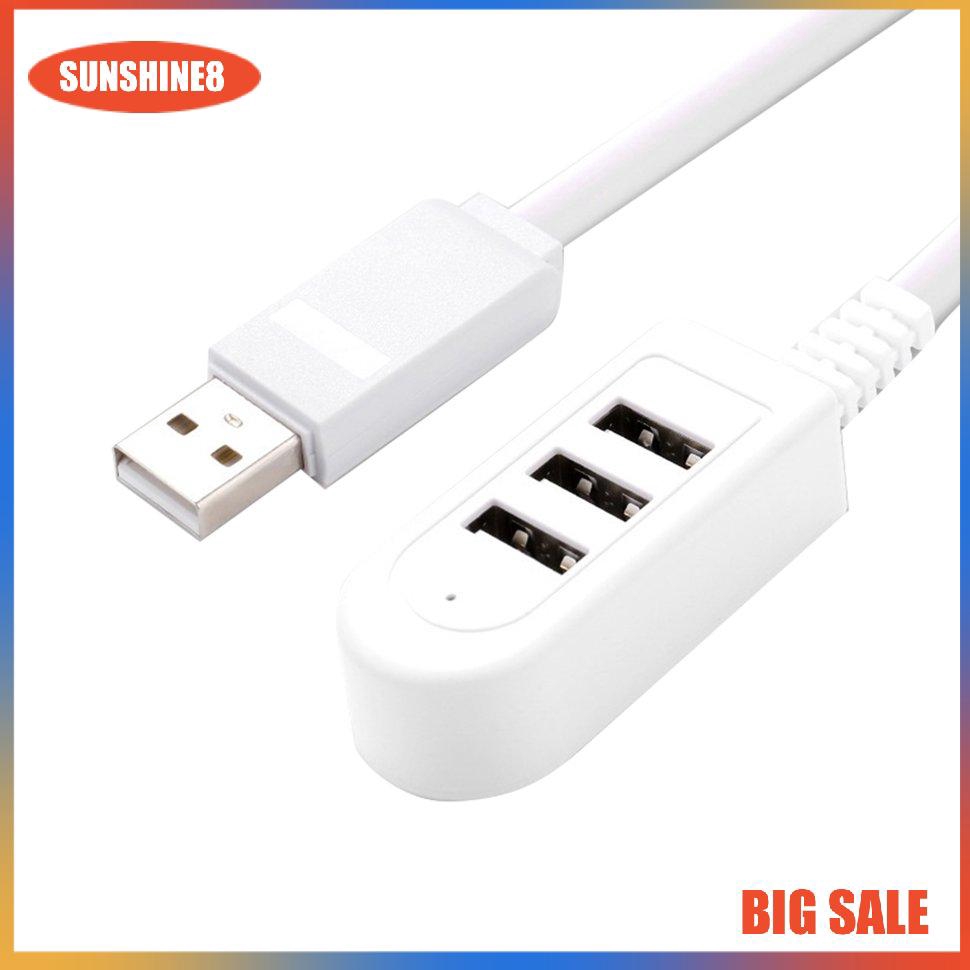 Bộ chia 3 cổng usb 3a đa năng