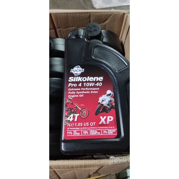 Nhớt Fuchs Silkolene Pro 4 10w40 1 Lít . phù hợp với nhiều loại xe