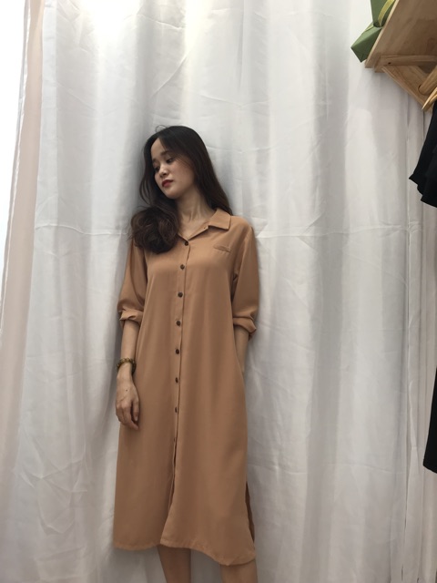 Lisa Dress - Váy sơ mi thiết kế Rozzy