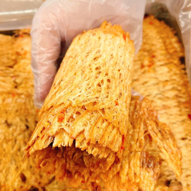 Mực Cán tấm tẩm gia vị vừa thơm vừa cay vừa ngon, Shop ăn vặt Hạt Tiêu JUNKIE FOODS ngon rẻ | BigBuy360 - bigbuy360.vn