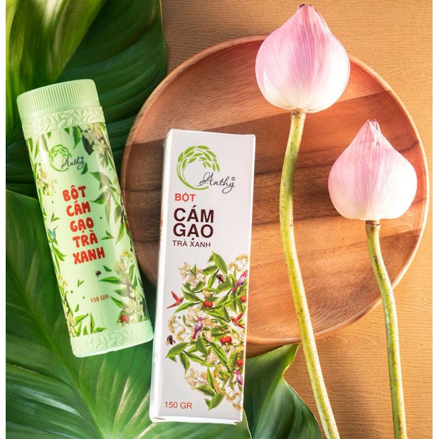 Bột Cám Gạo Trà Xanh cao cấp ANTHY