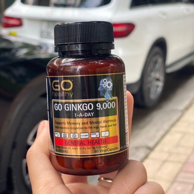 Viên uống bổ não hàm lượng cao nhất Úc - Go Healthy Ginkgo 9000mg - Beauty Shop