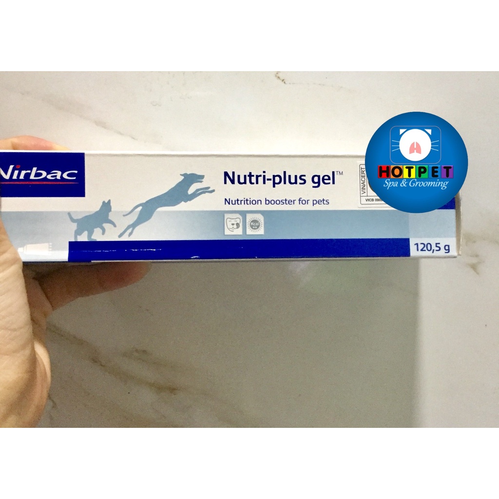 Nutrigel Virbac - Gel dinh dưỡng cho chó mèo bệnh, biếng ăn, còi cọc