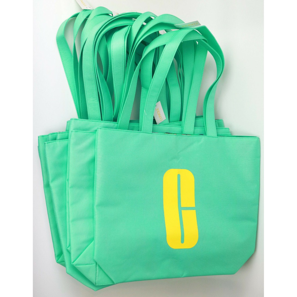 Makeup bag - Túi đi biển quai đeo logo C - Clinique