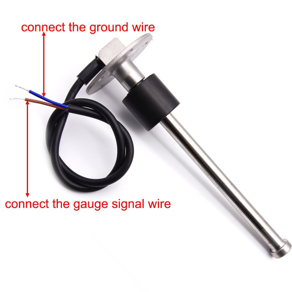 Đồng Hồ Đo Mực Nước Và Nhiên Liệu 0~190 ohm / 240~33 ohm 100mm 125mm 150mm 200mm 450mm