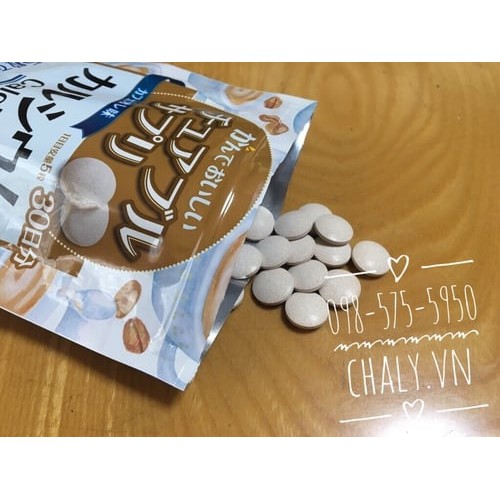 Kẹo bổ sung Canxi và vitamin D tăng chiều cao cho bé Orihiro 150 viên Nhật