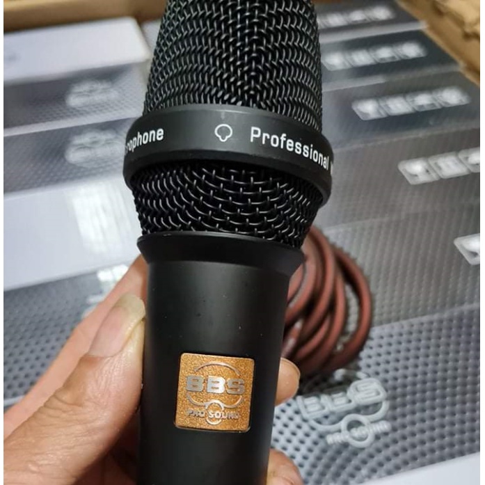 Micro Chính Hãng BBS M-80 PULS, Chuyên Hát Karaoke Gia Đình, Mic Kiểu Dáng Sang Trọng, Đầm Tay - Hát Quá Hay - BH 12 Th