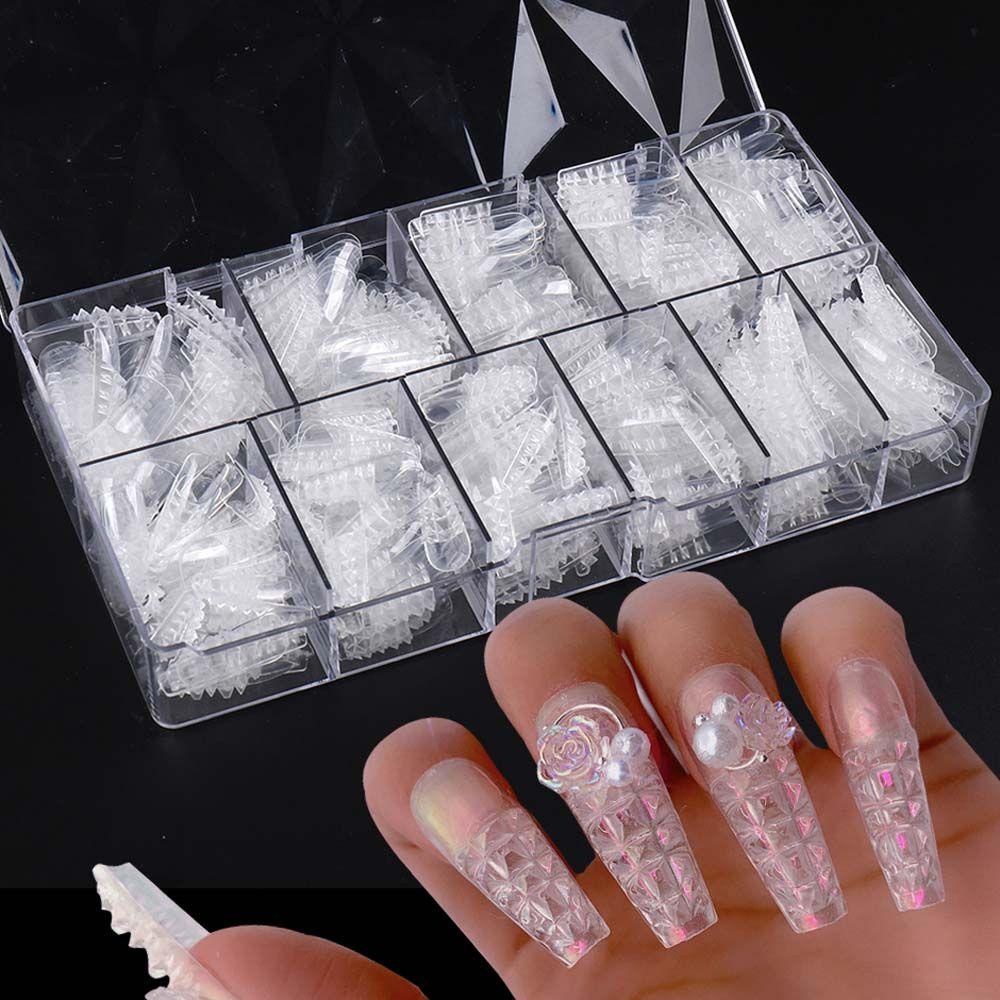 OCEANMAP Móng Tay Giả Tái Sử Dụng Được Trang Trí Móng Tay