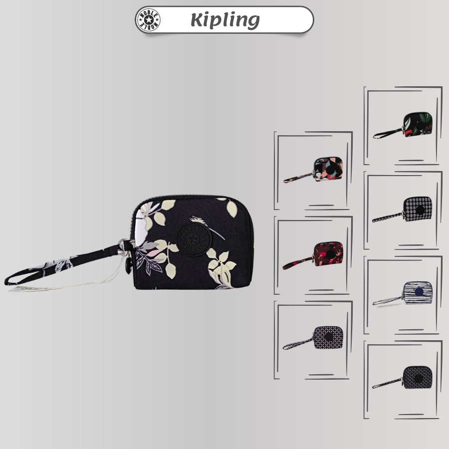 Ví Xu Kipling - Ví Đeo Cổ Tay K712 Họa Tiết Nhiều Màu