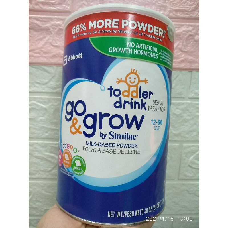 Hộp Sữa Similac Go&Grow 1.13Kg.