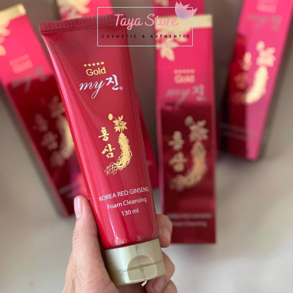 Sữa rửa mặt Hồng Sâm Red Ginseng Foam Cleansing Hàn Quốc 130ml