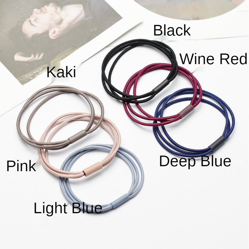 Dây cột tóc co giãn phong cách Hàn Quốc giản đơn B438