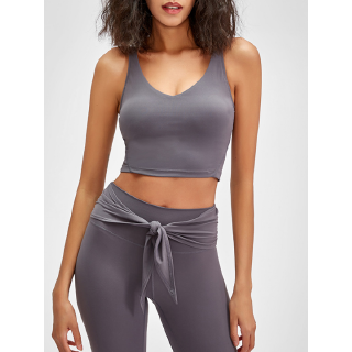 Mới LuluLemon Lady Nude Vest với Chest Pad Align Tank
