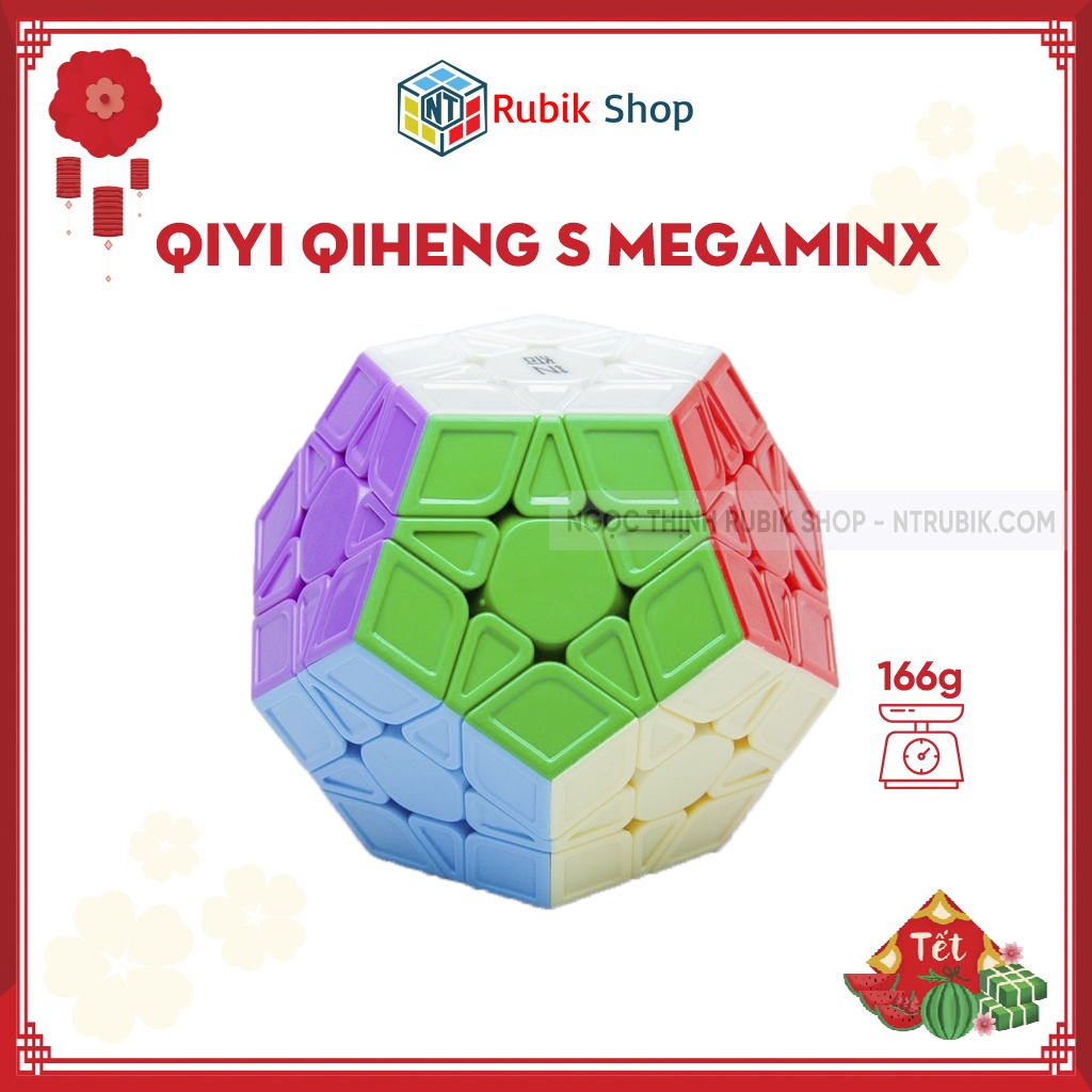Rubik Megaminx - QiYi QiHeng S Megaminx ( sculpture ) stickerless