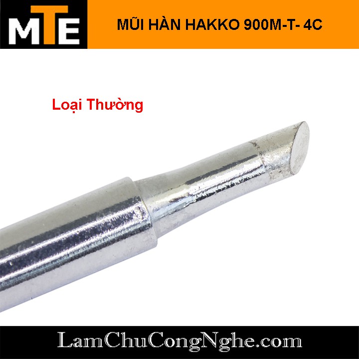 Mũi Hàn Hakko 900M-T-4C, Mũi hàn thiếc tương thích với mỏ hàn 907, 936...