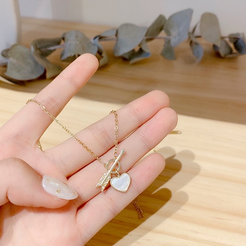 Vòng cổ Hình Mũi Tên Phong Cách Hàn Quốc Thanh Lịch Thời Trang