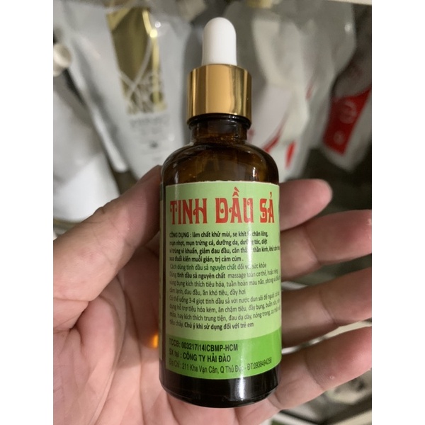 Tinh dầu sả cây