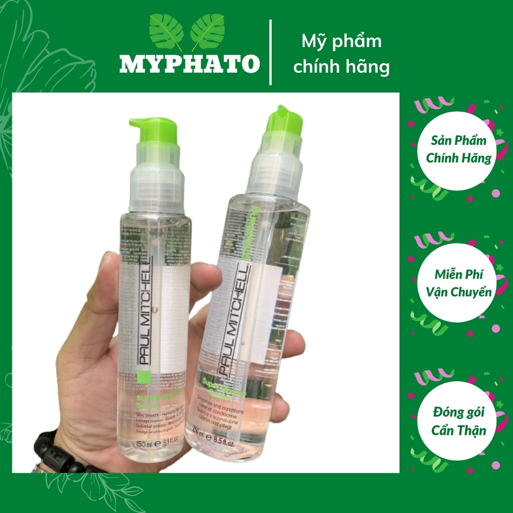 ⚡Paul Mitchell⚡Tinh Dầu Suôn Mượt Paul Mitchell Supper Skinny Serum (mùi Táo)