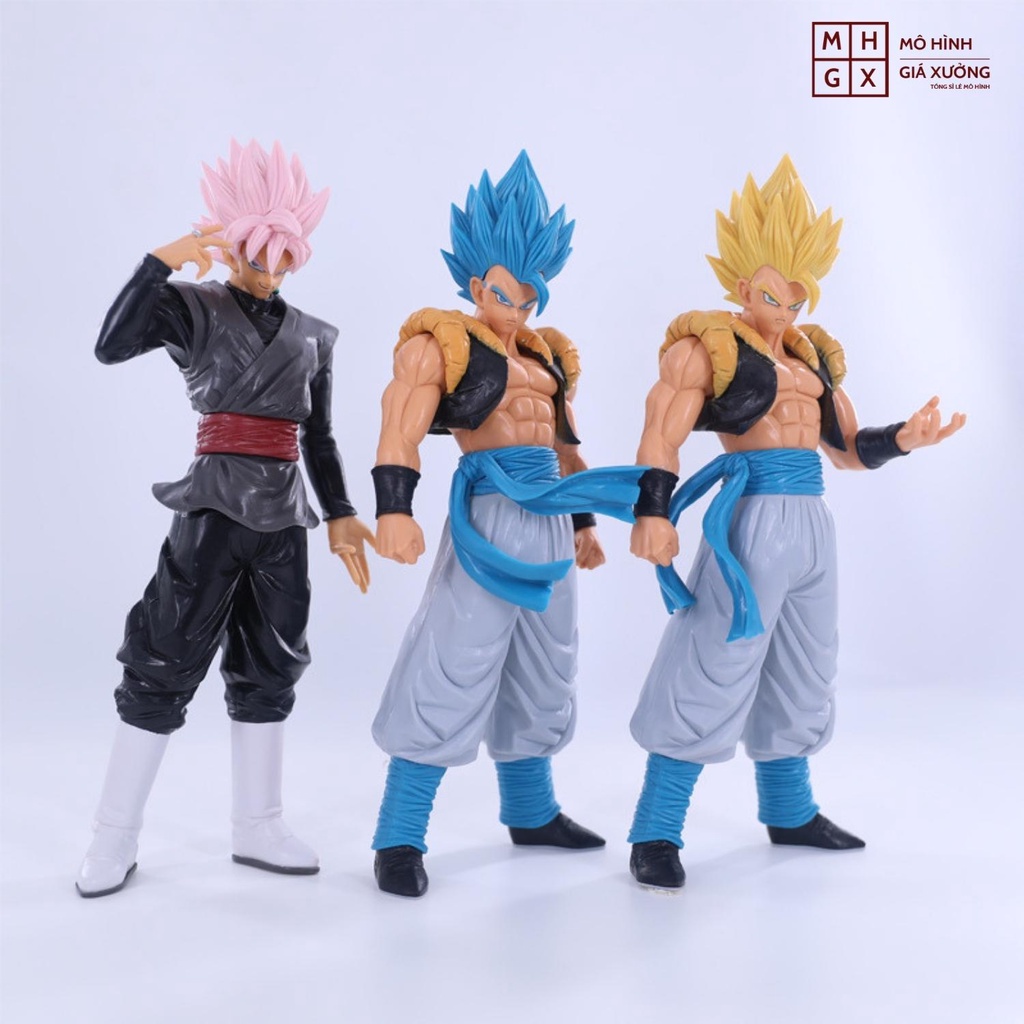 Mô hình Dragon Ball Songoku Black  Gogeta tóc xanh ,tóc vàng hàng siêu chất cao 32cm , figure mô hình 7 viên ngọc rồng