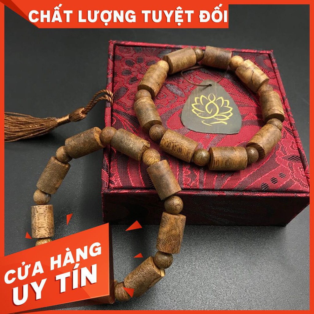 Vòng Tay Trầm Hương Đốt Trúc 12 MM -dũng057