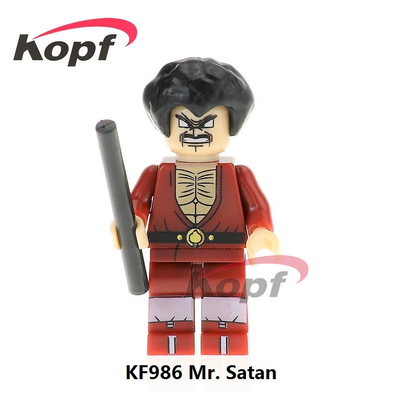 Minifigures Mẫu Nhân Vật Freiza Mr Satan Kid Goku Trong 7 Viên Ngọc Rồng Sun Goku KF983 KF985 KF986