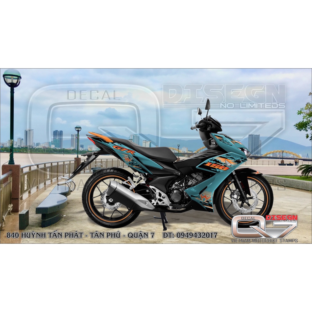 TEM RỜI WINNER X XANH ĐEN