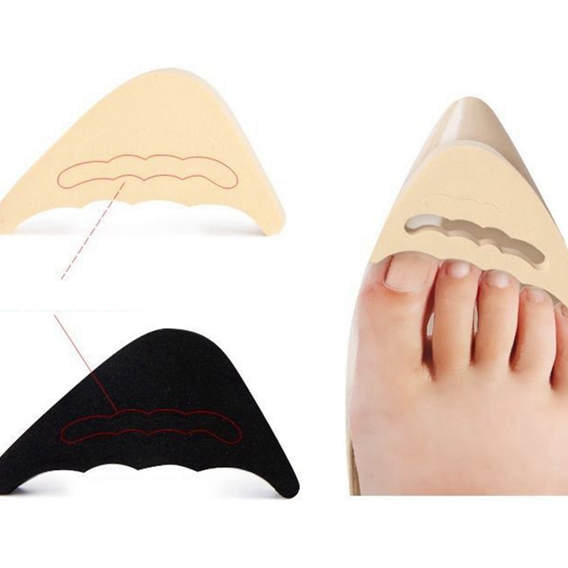 Set 2 Đệm Lót Giày Cao Gót Hỗ Trợ Giảm Đau Chân Trước Khi Mang Giày Cao Gót