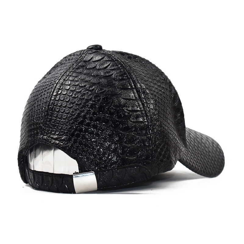 New Korean Style Pu Leather Caps