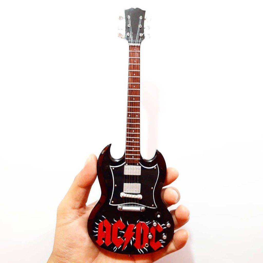 Logo Guitar Gibson Sg Màu Đen Trẻ Trung