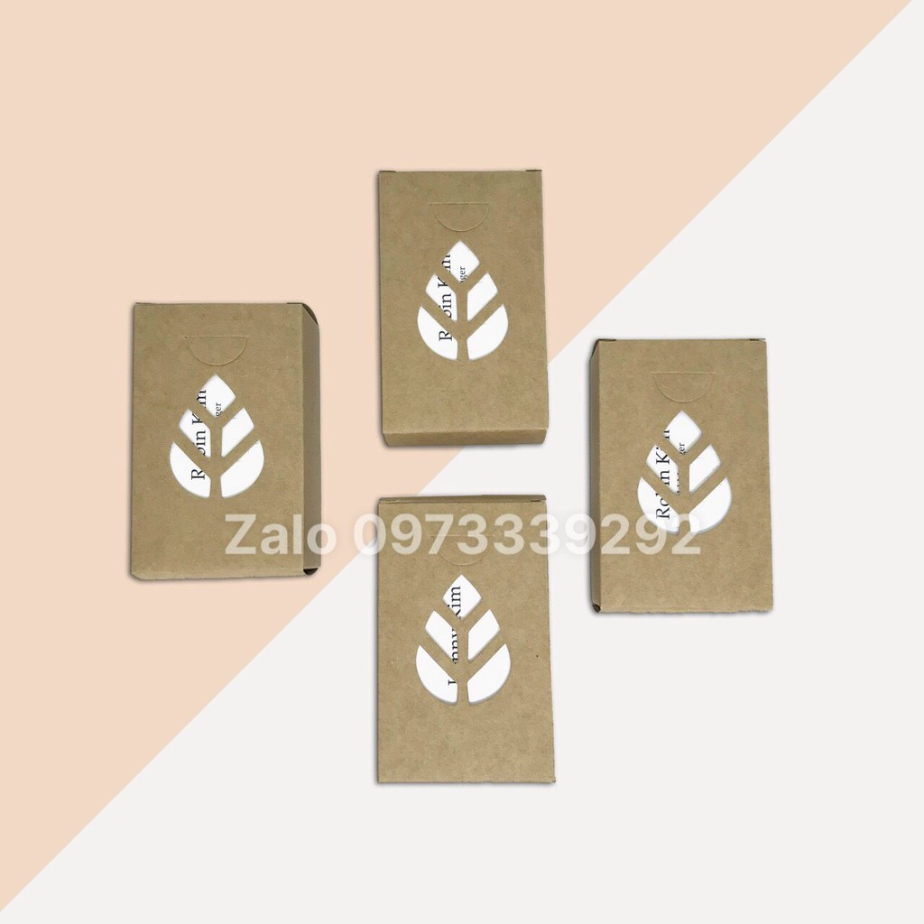 HỘP GIẤY KRAFT NHỎ  ĐỰNG DANH THIẾP GIÁ RẺ