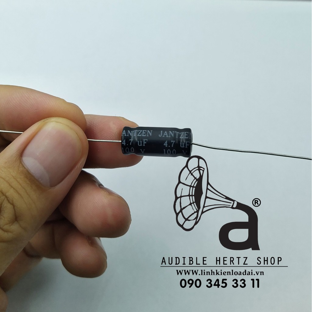 Tụ 4.7uF 100Vdc Jantzen-Audio Elecap