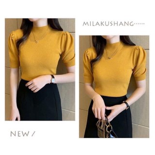 Áo len tay bồng đủ màu