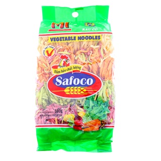 Mì rau củ Safoco 500g sợi lớn