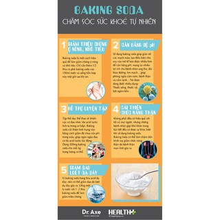 Bột Baking Soda Đa Công Dụng Hộp Giấy 454Gram